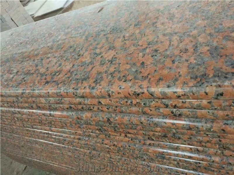 G562 Chinese Capao Bonito Charme Copperstone Crown Red Maple Leaf Red Maple Leaves Maple Red China Capao Bonito Polished Slabs Tiles Steps