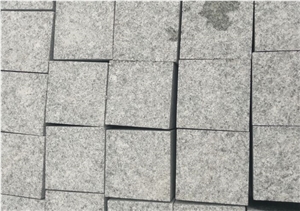 G603 Granite Cobble Stone,Cube Stone,Paving Sets,Walkway Pavers,Floor Covering,Landscape Stone,Garden Stepping Pavements