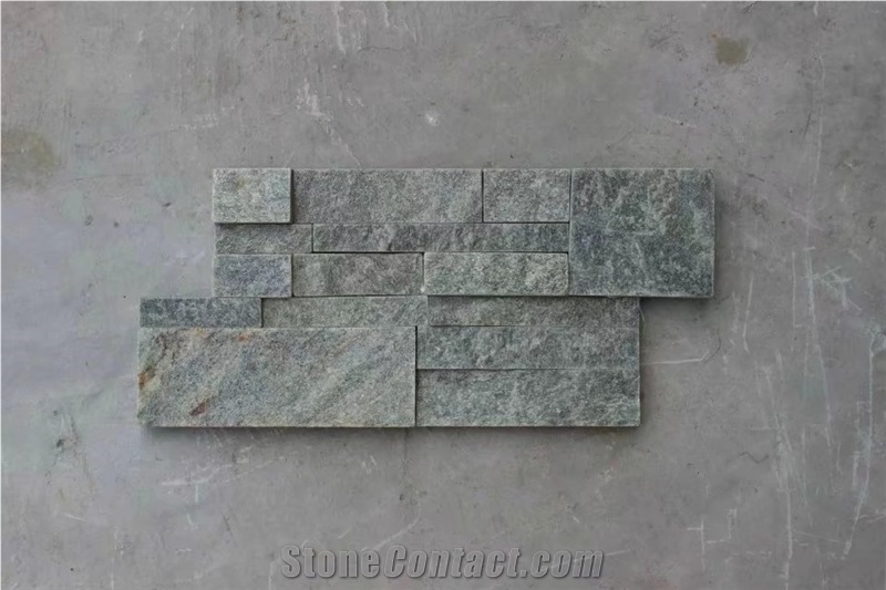 Green Quartzite Stone Veneer Ledge Stone
