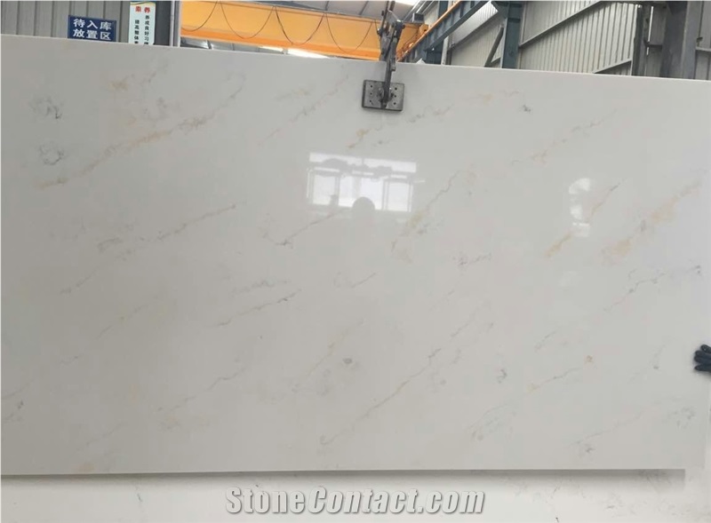 White Quartz Slabs,Quartz Stone Slabs for Countertops,Island Tops,Quartz Stone Vanity Tops,Table Tops