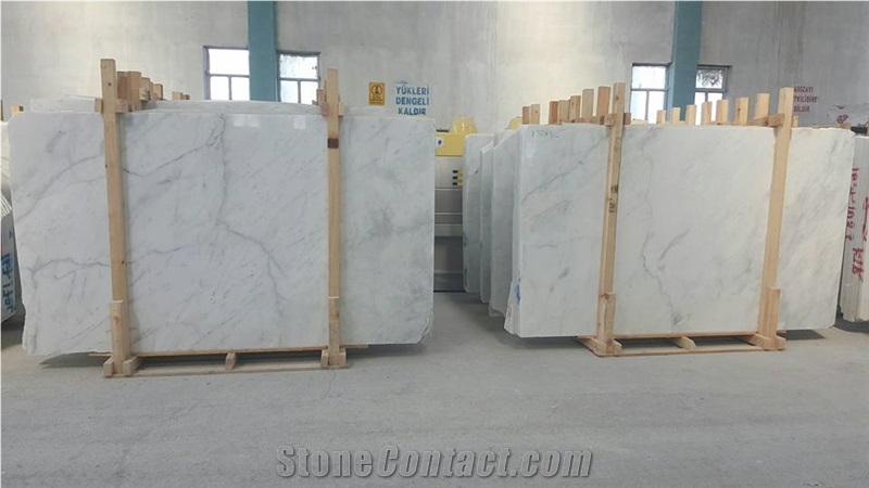 Turkey Blanco Ibiza Marble Slabs Polished