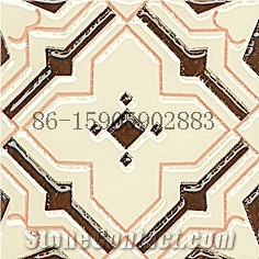 Handcrafted Background Bathroom Kitchen Tile Glazed Tile Wall Tile Floor Tile Multicolor Many Style 10*10