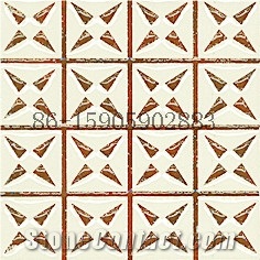Handcrafted Background Bathroom Kitchen Tile Glazed Tile Wall Tile Floor Tile Multicolor Many Style 10*10