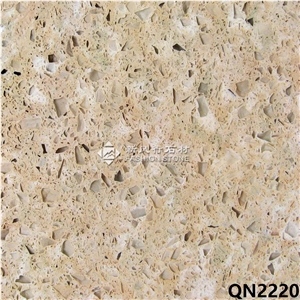 Multicolor Quartz Stone/Manmade Stone for Kitchen Counter Tops/ Kitchen Island Tops/Bath Vanity Tops,Foshan,China.