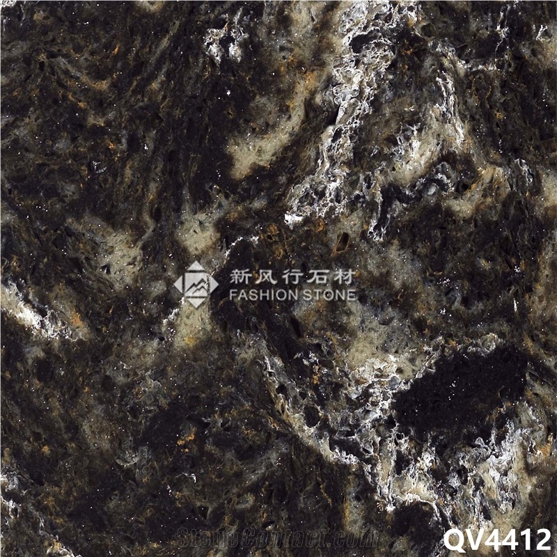Quartz Stone Slab&Size for Manmade Stone,Kitchen Counter Tops/ Island Tops,Bath Vanity Tops,Foshan,China