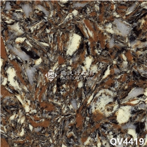 Quartz Stone Slab&Size for Manmade Stone,Kitchen Counter Tops/ Island Tops,Bath Vanity Tops,Foshan,China