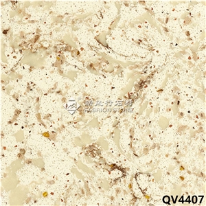 Quartz Stone Slab&Size for Manmade Stone,Kitchen Counter Tops/ Island Tops,Bath Vanity Tops,Foshan,China