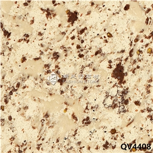 Quartz Stone Slab&Size for Manmade Stone,Kitchen Counter Tops/ Island Tops,Bath Vanity Tops,Foshan,China