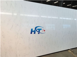 601 White Quartz Stone Slab,Engineered Stone Slab,Artificial Stone,Solid Surface Top,Silestone