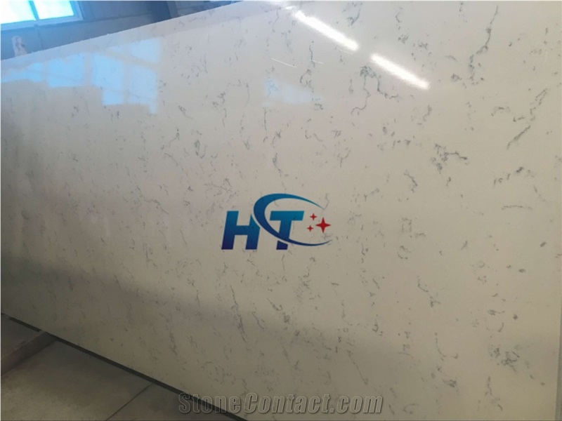 602 White Quartz Kitchen Countertops/Pure White Quartz Stone Tiles/Slabs/Engineered Stone/Quartz Stone Flooring