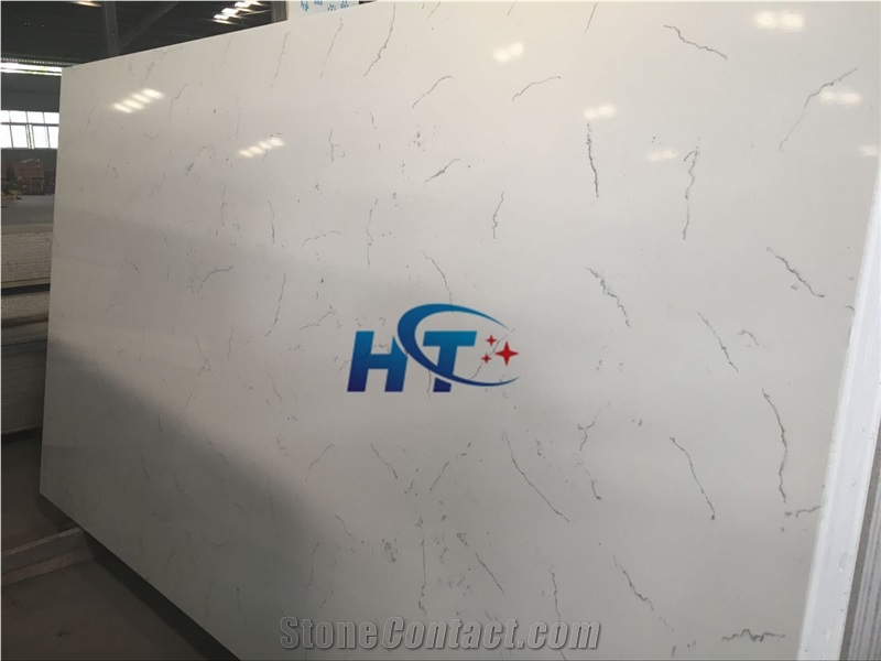 609 Engineered Quartz Stone, Carrara Venato, Statuarrio, Marble-Like Quartz