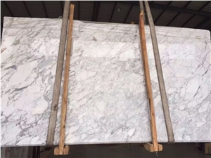 Bianco Carrara Slabs 2cm White Carrara Slab High Quality Bianco Carrara Slab Italian White Marble Slab Cheap Carrara Slab