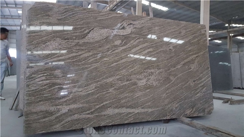 China Desert Gold Granite Tiles & Slabs, Juparana Gold Slabs & Tiles for Floor and Wall Low Prices