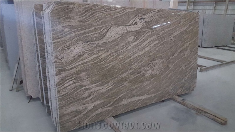 China Desert Gold Granite Tiles & Slabs, Juparana Gold Slabs & Tiles for Floor and Wall Low Prices