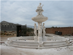 China White Marble Sculptured Fountain&Granite Floating Sphere Fountain&Handcarved Exterior Fountains for Garden Decoration& Large Garden Water Fountain China White Marble Sculptured Fountain&Granite Floating Sphere Fountain&Handcarved Exterior Fountains for Garden Decoration& Large Garden Water Fountain