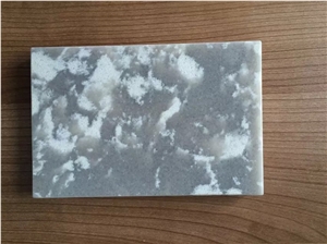 Hs014 White Quartz Stone Slab,Engineered Stone Slab,Artificial Stone,Solid Surface Top,Silestone