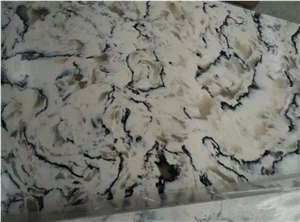 Hs023 Quartz Stone Tiles/Quartz Stone Slabs/Engineered Stone/ Quartz Stone Flooring/Engineered Stone Walling
