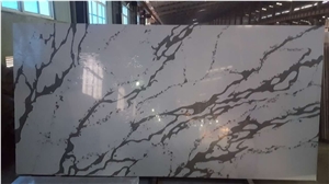 Marble Look Design Quartz Stone, Artificial Quartz Stone, Artificial Calacatta White Marble Quartz Stone Solid Surfaces Marble Look Design Quartz Stone, Artificial Quartz Stone, Artificial Calacatta White Marble Quartz Stone Solid Surfaces