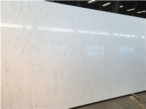 Polished Artificial Calacatta Carrara Marble Quartz Stone Slabs Engineered Stone Artificial Stone Slabs for Hotel Kitchen,Bathroom