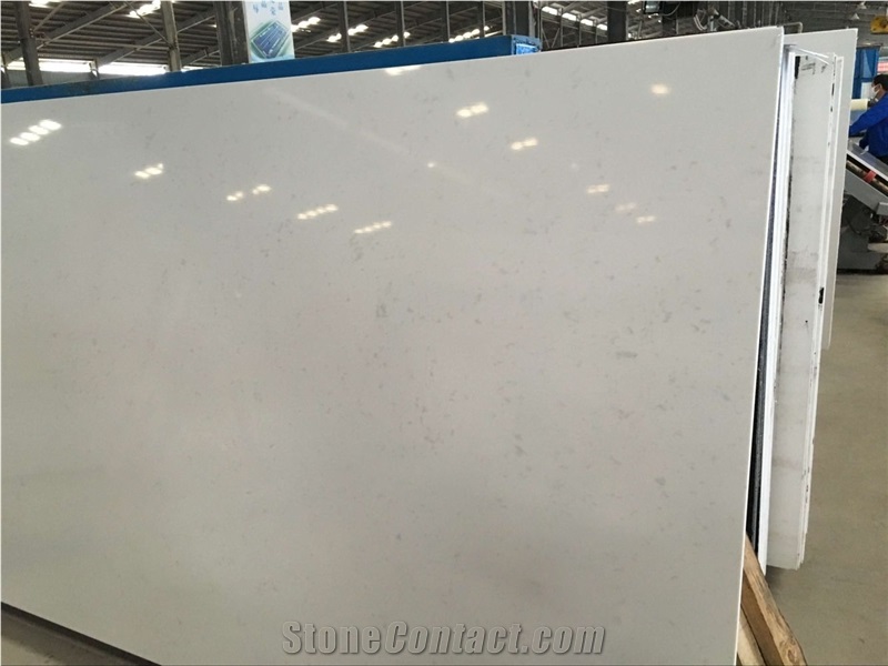 Quartz Surface/Manmade Stone/Calacatta Vagli Quartz for Countertops/ Kitchen Island Tops