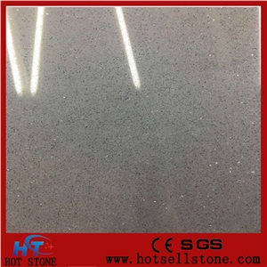 Starlight Quartz Slab, Grey Quartz Stone, Engineered Stone