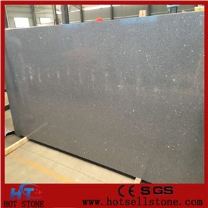 Starlight Quartz Slab, Grey Quartz Stone, Engineered Stone