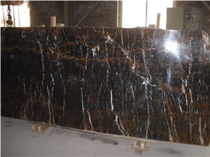 Top Quality Polished China Golden Portoro Tiles & Slabs,Montmartre Marble Slabs,Vendome Noir Marble Big Slabs