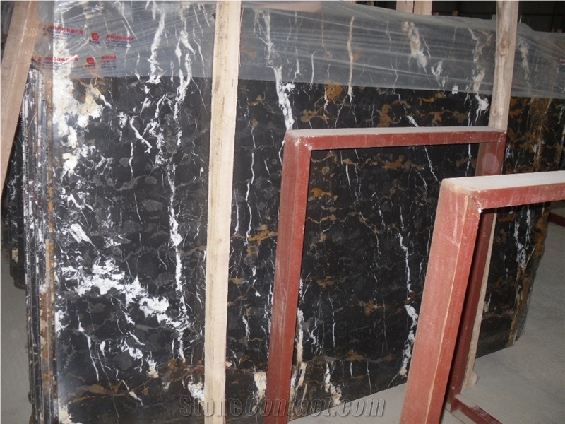 Top Quality Polished China Golden Portoro Tiles & Slabs,Montmartre Marble Slabs,Vendome Noir Marble Big Slabs