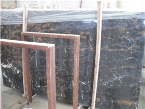 Top Quality Polished China Golden Portoro Tiles & Slabs,Montmartre Marble Slabs,Vendome Noir Marble Big Slabs