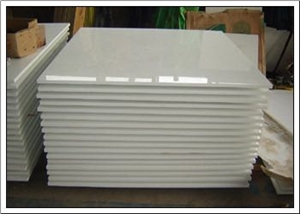 White Artificial Nano Glass Marble Slabs,Tile,Shower Wall Panel Solid Surface