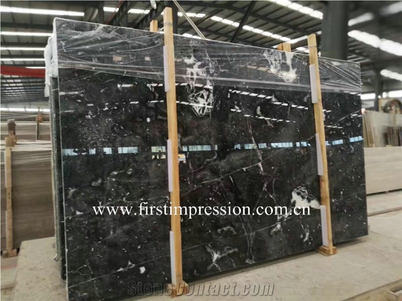 Black Marble Slab,Black Marble Floor Covering Tiles,Marble Tiles & Slabs,Imperial Grey Marble ,Grey Marble Imperial Grey Marble Slab,China Black Marble