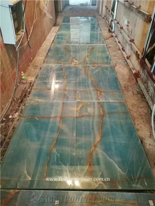 Blue Onyx Tiles and Slabs/Onyx Stone Flooring /Onyx Slabs/Onyx Slab and Tiles/Blue Onyx Covering /Blue Onyx Wall Tiles/Blue Onyx Pattern/Blue Onyx Slab for Countertop /Blue Onyx Cut to Size