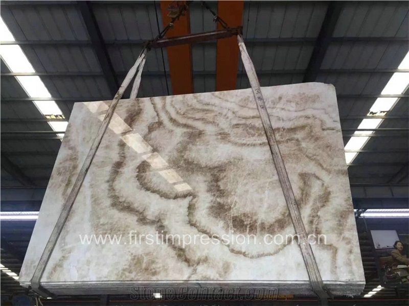 China Beige Onyx /Wooden Onyx Slab /Wood Vein Onyx Slab and Tiles /Onyx Tiles and Slab /Onyx Floor Covering