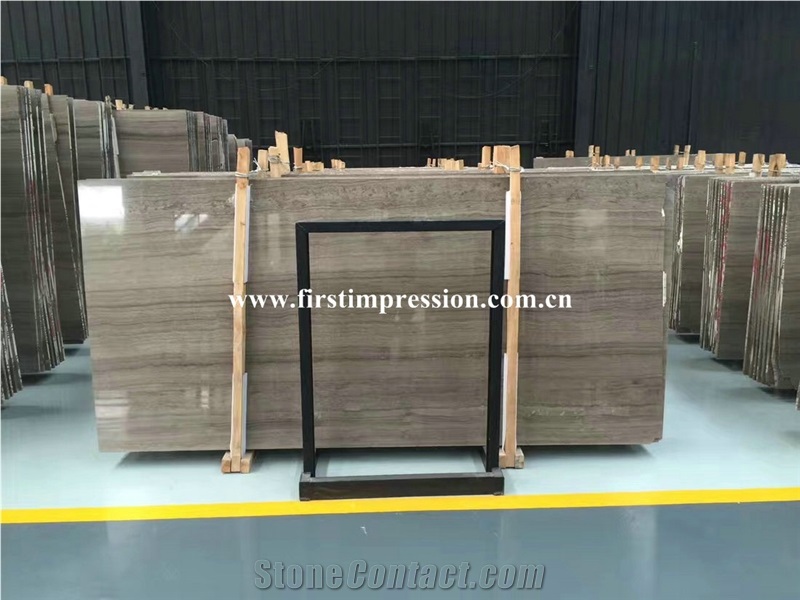 Chinese Athens Grey Grain Marble/Athen Wood Grain Slabs & Tiles/Athens Wooden Marble with Vein-Cut Polished Surface Tiles & Slabs/Wall Covering & Flooring Tiles & Slabs/New Polished Marble Big Slabs