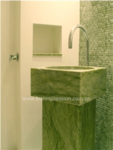 Dandong Green Marble Slab /China Green Marble /Ming Green Marble Slab and Tiles /Green Marble Tiles