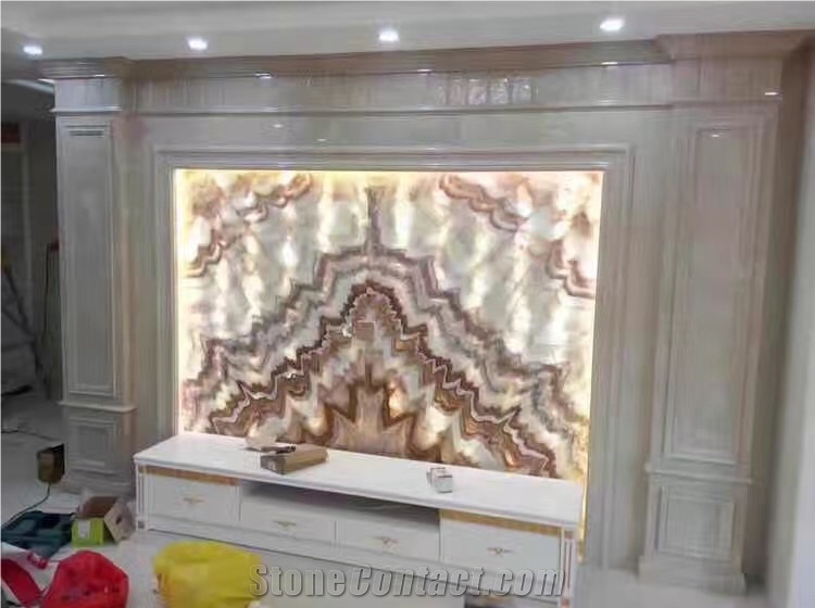 Dragon Onyx Slabs /China Multicolor Onyx/Red Dragon Onyx Wall Covering/Red Onyx Backlit for Wall Panel /Hot Sale Red Dragon Onyx /Dragon Onyx