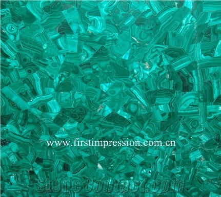 Green Malachite Semi Precious Stone Panels/Green Malachite Semi Precious Slabs/Green Gemstone Flooring Tiles / Green Malachite Semi Precious Stone Wall Tiles/Green Malachite Table Top