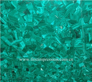 Green Malachite Semi Precious Stone Panels/Green Malachite Semi Precious Slabs/Green Gemstone Flooring Tiles / Green Malachite Semi Precious Stone Wall Tiles/Green Malachite Table Top