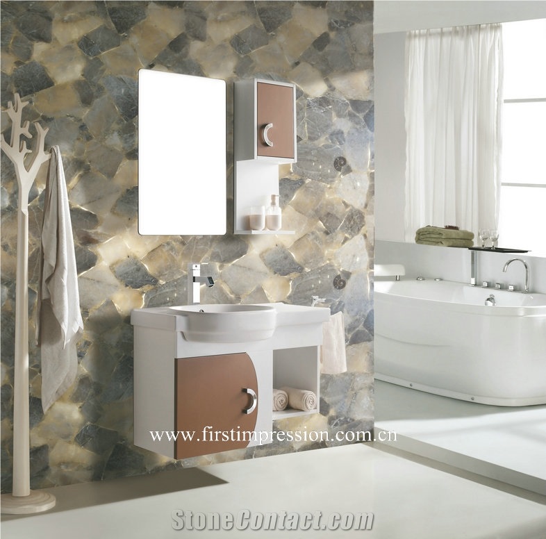 Grey Quartz Gemstonee Bar Top Backlit ,Smoke Crystal Semi Precious Stone Wall Tiles ,Semiprecious Stone Panels,Grey Gemstone ,Precious Stone Slabs,Grey Gemstone Bar Top,Grey Quartz Semi Precious Top