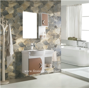Grey Quartz Gemstonee Bar Top Backlit ,Smoke Crystal Semi Precious Stone Wall Tiles ,Semiprecious Stone Panels,Grey Gemstone ,Precious Stone Slabs,Grey Gemstone Bar Top,Grey Quartz Semi Precious Top