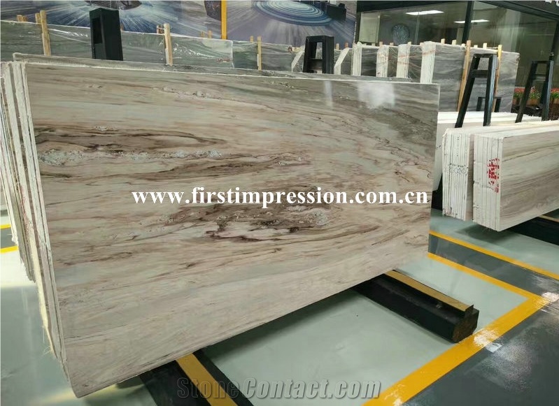High Quality & Best Price Italy White Gold Sand Marble Slabs & Tiles/Symphony Sands Marbl/Symphony Gold Marbl/Golden Symphony Marble/China Palissandro Marble Big Slabs