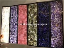 Hot Sale Best Price Brown Petrified Wood(Round Wood)/Semiprecious Stone Slab&Customized/Semi Precious Stone Slab for Wall Cladding&Flooring/Semi-Precious Stone Panel/Interior Decoration Gemstone Slabs