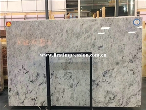 Ice Blue Crystal Marble Slabs & Tiles/Black Vein Light Transfer Bookmatch Stone Slabs/Tiles/Cut to Size/Project/Wall Cladding/Background/Interiol Decoration Stone