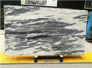 Impression Grey Marble Big Slabs & Tiles/Dark Ink Marble Tiles & Slabs/Crystal Ink Marble Glassy Wall Covering & Flooring Tiles