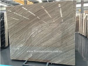 Kirin Wood Vein Marble Slab and Tiles/Wooden Marble Tiles and Slab