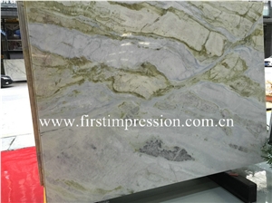 Light Blue Marble Slab/Light Yellow Marble Slab and Tiles /Changbai Jade Marble Slab /Marble Tiles for Wall Covering
