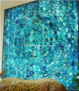 Luxury Blue Agate Slab & Tile/Semiprecious Stone Gemstone Stone/Transperant Countertop Intertior Wall Cladding High Polished Big Slabs Luxury Blue Agate Slab & Tile/Semiprecious Stone Gemstone Stone/Transperant Countertop Intertior Wall Cladding High Polished Big Slabs
