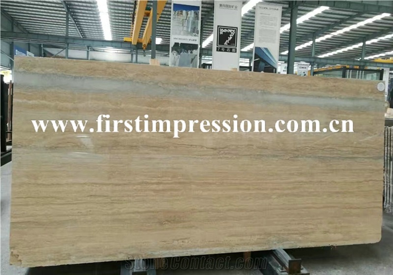 New Polished Good Price Silvestro Travertino Silver Tiles & Slabs/Grey Travertine Floor Tiles/Wall Tiles