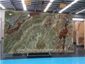 Onyx Slab/Hina Beige Onyx /Wooden Onyx Slab /Wood Vein Onyx Slab and Tiles /Onyx Tiles and Slab /Onyx Floor Covering
