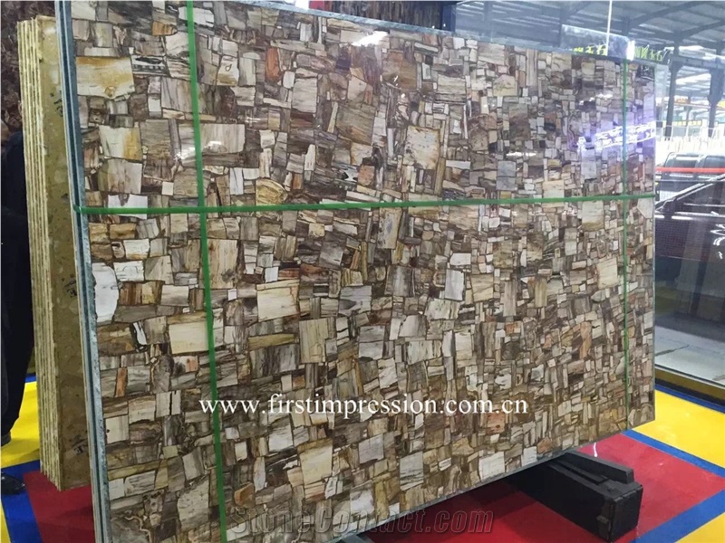 Petrified Wood Semi Precious Stone Slab & Tiles,Petrified Wood Gemstone Slab, Petrified Wood Countertop,Semi Precious Stone Panels,Semi Precious Stone Wall,Gemstone Slabs,Previous Stone Slabs